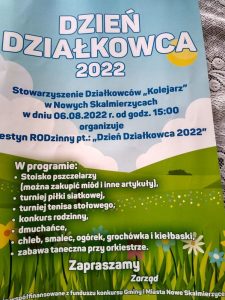 Zaproszenie Dzień Działkowca 2022r