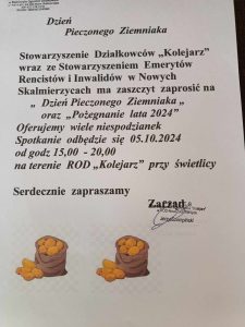 Dzień Pieczonego Ziemniaka